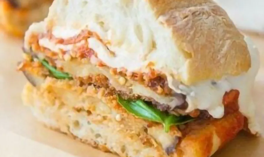 sam_chickenparm_homepage_wide Italian chicken parmesan sandwich